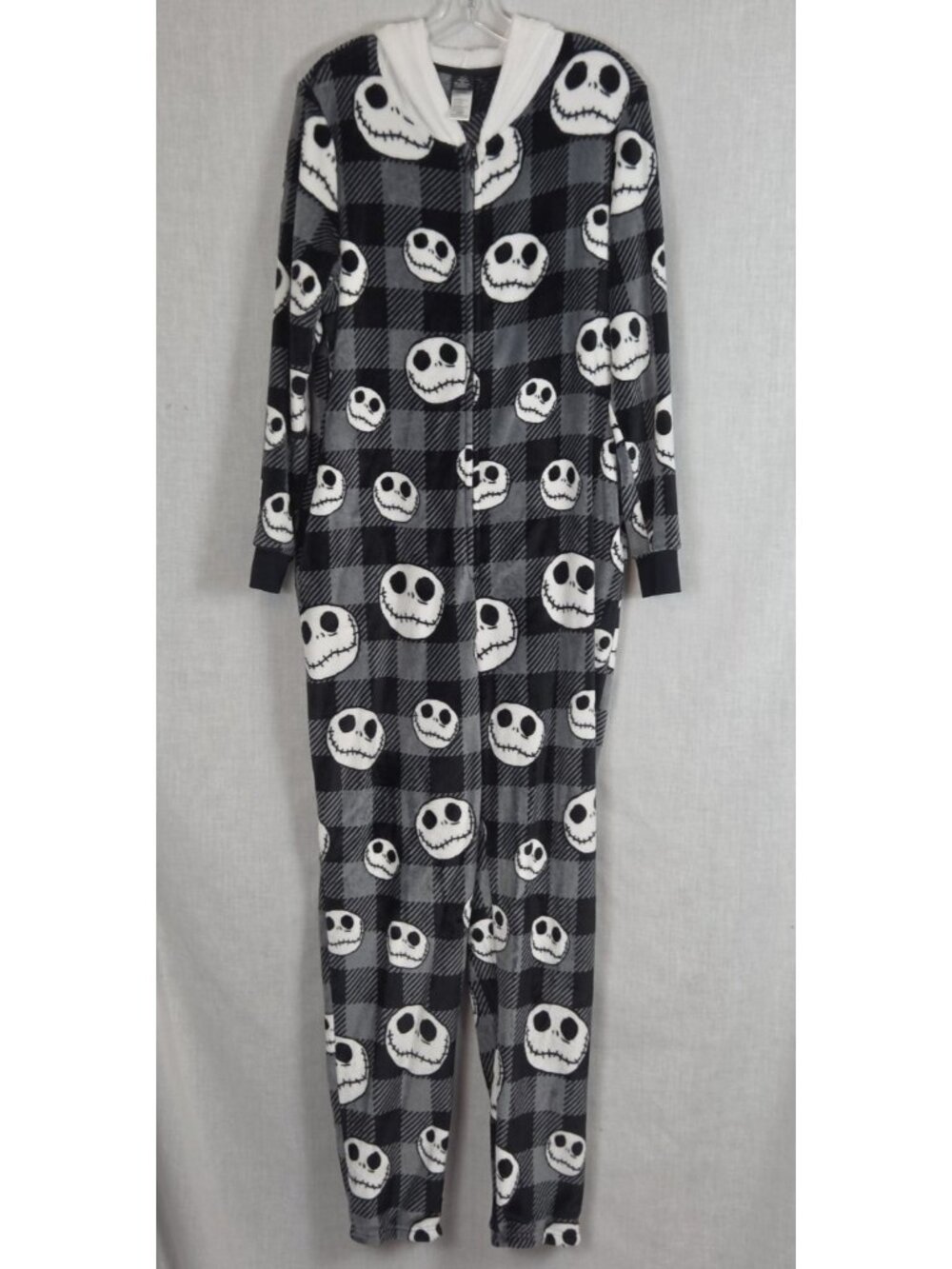 Disney Nightmare Before Christmas Jack Skellington Union Suit Pajamas XL 16-18